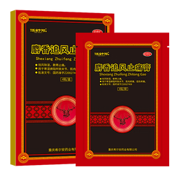 伍舒芳 希尔安 麝香追风止痛膏 7cm*10cm*4贴 祛风除湿 散寒止痛 关节 肌肉 扭伤疼痛 膏药 