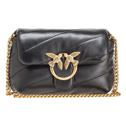 PINKO【品高】女包礼物链条燕子飞鸟泡芙枕头包斜挎通勤单肩包