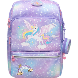 Gmt for kids小学生书包儿童大容量礼物超轻护脊减负1-4年级男女独角兽Light