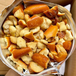 不多言60包碱水面包干面包丁海盐焦糖味追剧解馋超好吃的休闲小零食品 推荐装【10包】碱水面包干