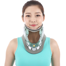 恋之轩医用颈托成人防低头颈部骨折固定支具寰枢椎颈椎脱位骨折扭伤术后矫正康复颈托固定支具支架护具牵引器 6档可调【轻便舒适】