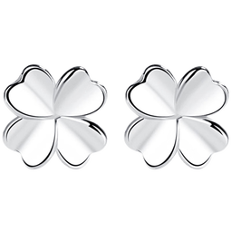 中国黄金（CHINA GOLD）足银一周耳钉女耳环礼盒套装耳饰实用走心纪念情人节实用生日礼物 送女友*一周耳钉*七对装【臻选玫瑰花礼盒】