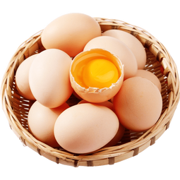 云依禾农庄 新鲜现捡土鸡蛋谷物虫草柴鸡蛋 笨鸡蛋生鲜  单枚约40g 40枚 