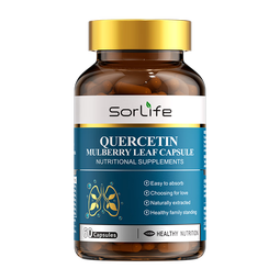 SorLife诗丽芙槲皮素桑叶胶囊清肺养肺止咳化痰呼吸顺畅肺部保养品