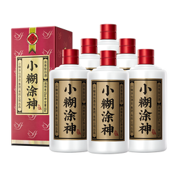 小糊涂仙小糊涂神52度500ml 浓香型白酒52度 纯粮酿造 宴请中秋送礼佳品 52%vol 500mL 6瓶 【普神】