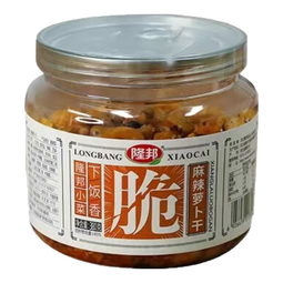 隆邦香辣萝卜干咸菜嘎嘣脆正宗麻辣农家自晒萝卜酱菜下饭菜腌制菜 380g麻辣萝卜干1瓶