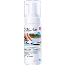 蔬果园小白鞋专用清洁剂 免水洗刷鞋洗鞋擦鞋神器去污增白泡泡干洗剂 【带刷头】泡沫清洁剂150ml 