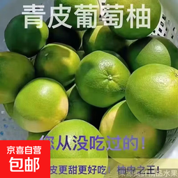 正宗福建翡翠葡萄柚爆汁柚子当季新鲜薄皮水果孕妇可榨汁整箱批发 5粒装（5两-1斤）