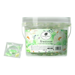 植护5D洗衣凝珠洗衣球 持久留香柔顺护衣香味速溶浓缩洗衣液 140颗单盒装-栀子