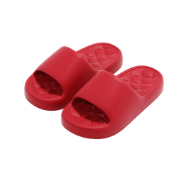 ChokichokiEVA凉拖鞋男夏季厚软底本命年红女居家家用情侣拖鞋防滑不易臭脚 喜庆红 新娘新郎情侣周年庆红 36-37 (240mm)