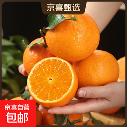 甄选爱媛38号果冻橙 新鲜生鲜水果 橙子橘子 现摘现发 只做好品质 甄选带箱5斤装【超划算】 果径60mm-70mm