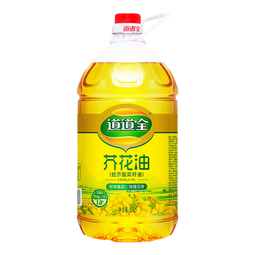 道道全【保真菜籽油】食用油 芥花油(低芥酸菜籽油)  非转基因 5L*1桶 