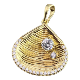 XUPING旭平首饰合金小扇贝吊坠女生日常百搭送礼X000926056 吊坠