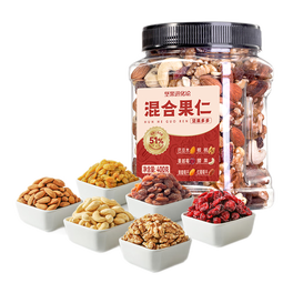 洽洽罐装坚果400g混合坚果果干休闲零食 400g/罐 