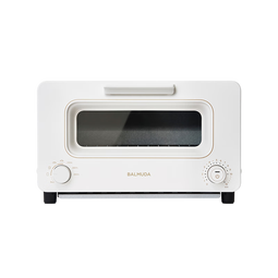 巴慕达（BALMUDA）【政府补贴】蒸汽烤箱迷你小型多功能烘焙智能电烤箱家用办公室面包蛋糕吐司鸡翅早餐机 白色8L