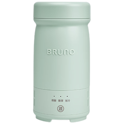 BRUNO酸奶机 家用小型全自动多功能制冷发酵一体机 便携玻璃杯内胆可冷藏酸奶机 绿色BXM202