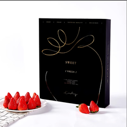 勿语大凉山高山露天种植新鲜草莓现摘现发 农家草莓产地直发10年老店 大凉山28颗网红爆款礼盒果王30g+