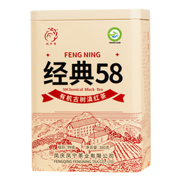 凤宁号红茶经典58特级凤庆滇红茶云南有机古树滇红金针2025新茶叶自己喝 【升级款】单罐装380g