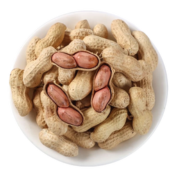 村哥俩蒜香花生五香味带壳花生水煮烘干办公室休闲健康小零食 原香味 500g/袋