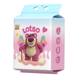 悬挂式洗脸巾 草莓熊联名 棉柔巾一次性毛巾洁面擦脸巾 厚款 1提 100抽