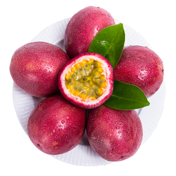 紫皮百香果 新鲜水果生鲜酸甜可口 当季应季水果简装带箱 紫皮百香果 ＜40g（小果） 1斤