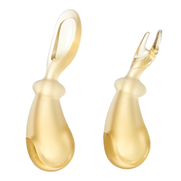 皇宠宝宝勺子6月婴幼儿童学吃饭训练叉勺辅食勺子1岁自主进食餐具 学食勺单只