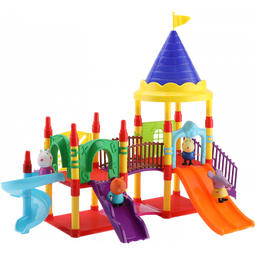 皓乐爽儿童小猪佩奇的玩具过家家房子车套装佩琪猪一家四口套人物女孩 小猪新升31人物