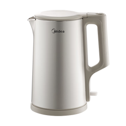 美的（Midea）电热水壶烧水壶热水壶电水壶 316L不锈钢 1500W功率 双层防烫双钢内胆大容量 1.7L MK-SHM1730-PRO