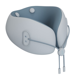 妙界U7pro颈椎按摩器护颈U型按摩枕颈部按摩仪旅行家用办公室午睡枕头实用生日礼物送男女友 L码