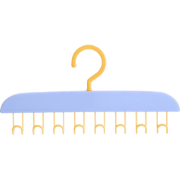 多功能内衣背心吊带衣架收纳神器家用宿舍挂钩波浪可挂壁架晾衣架 樱花粉 单个包装