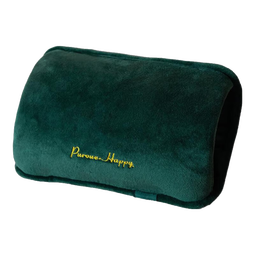 充电热水袋电暖水袋暖手宝防爆暖宝宝国标可爱暖水袋暖宫暖腰袋迷你暖被窝神器自动断电电暖宝 【防爆短绒】持久恒温/复古绿