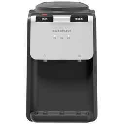 沁园（TRULIVA）饮水机家用台式上置式水桶小型桶装水办公室家庭温热型3019W泡奶冲奶饮水机 年会行政采购