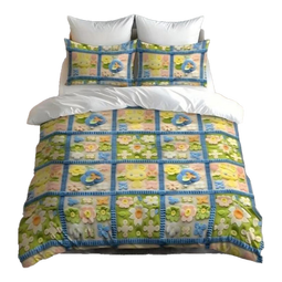 出口外贸捡漏两件套三件套四季床上用品特价处理被套枕套套件清仓 上百款花型随机发货 【1.5m床】 160cm*220cm 被套+50*75cm枕套1只