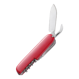 金达日美LXH瑞士军士刀14项功能水果刀多功能刀折叠刀户外小刀野 小刀野外露