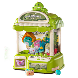 活石儿童抓娃娃机大型家用6-12岁抓娃娃机儿童3-14岁玩具女孩生日礼物 超大号PLUS【20娃娃+20扭蛋】 10-14岁12岁六一儿童节礼物61