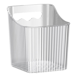 收纳置物架厨房葱姜蒜收纳盒卫生间置物壁挂浴室多功能挂篮收纳筐 透白款【1个装】