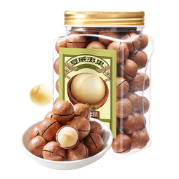 三只松鼠量贩夏威夷果大颗粒坚果零食特产小吃休闲食品孕妇健康干果送礼 【罐装】夏威夷果500g*2