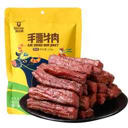 科尔沁风干牛肉+牛肉粒组合 原味400g肉干肉脯休闲零食