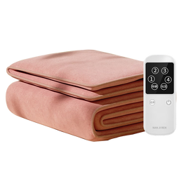 南极人（Nanjiren）【高温断电】单人智能定时 四档调温 暖绒电热毯电褥子 1.5m*0.8m