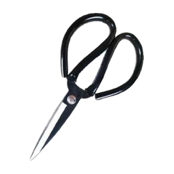 【全网热销】强力剪刀家用皮革剪工业剪厨房剪肌骨鸡骨剪文具剪刀 中号红色家用剪刀1个装