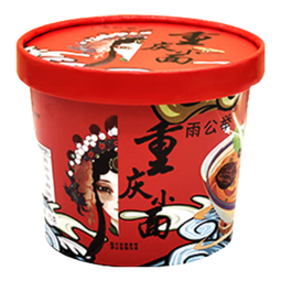 速食非油炸重庆小面早餐荞麦面零食方便面 非油炸重庆小面115g*6