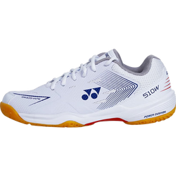 YONEX 尤尼克斯羽毛球鞋男女同款训练鞋 防滑减震透气yy宽楦运动羽球鞋 SHB510WCR白色 宽楦时尚 40 (255mm)