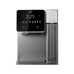 有逸（Unities）Uwater S10制冰即热家用台式净饮机净水器直饮0阻垢剂反渗透免安装玻璃纯水壶 深空灰 政府补贴