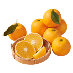 京鲜生 麻阳冰糖橙 净重4.5斤 单果60mm+ 新鲜水果 源头直发包邮