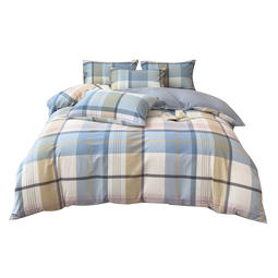 无印良品A类100%纯棉被套单件 全棉新疆棉单人学生宿舍家用被罩150*200cm