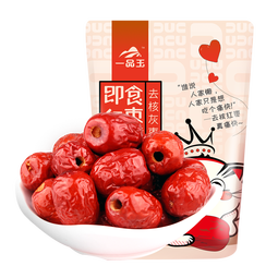 一品玉红枣新疆阿克苏特产免洗灰枣骏枣即食小枣可夹核桃 去核灰枣500g/袋（无独立包装）