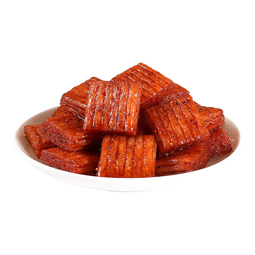 大刀肉湖南特产小吃网红麻辣零食大礼包辣条休闲零食儿时怀旧小吃 香辣大刀肉-约30包 