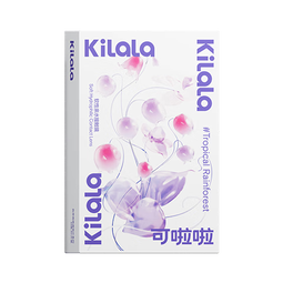 可啦啦（Kilala）透明近视隐形眼镜仲夏夜恋三明治透氧水凝胶日抛30片  100度