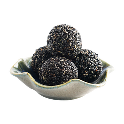 黑芝麻丸独立包装五珍五黑芝麻丸红枣枸杞核桃黑桑椹老式芝麻球 【6颗】秒杀试吃装