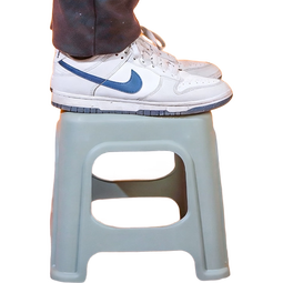 小凳子塑料凳子客厅小板凳换鞋凳浴室凳子加厚防滑马桶凳洗澡凳 颜色随机-塑圈 4个装